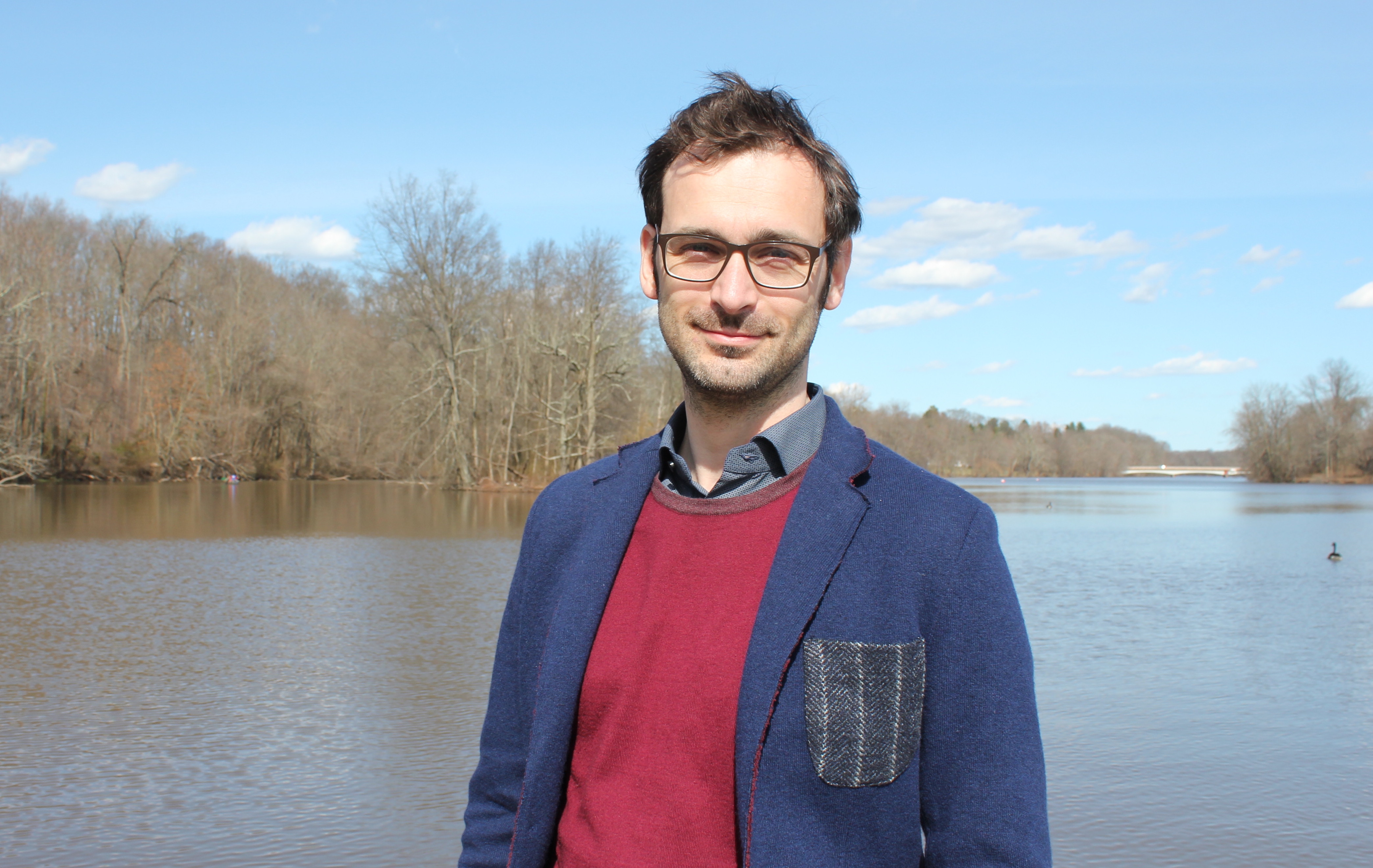 Luca Comisso at Carnegie Lake